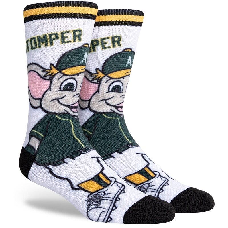 Oakland Athletics - Ponožky "Orbit Wrap Mascot"