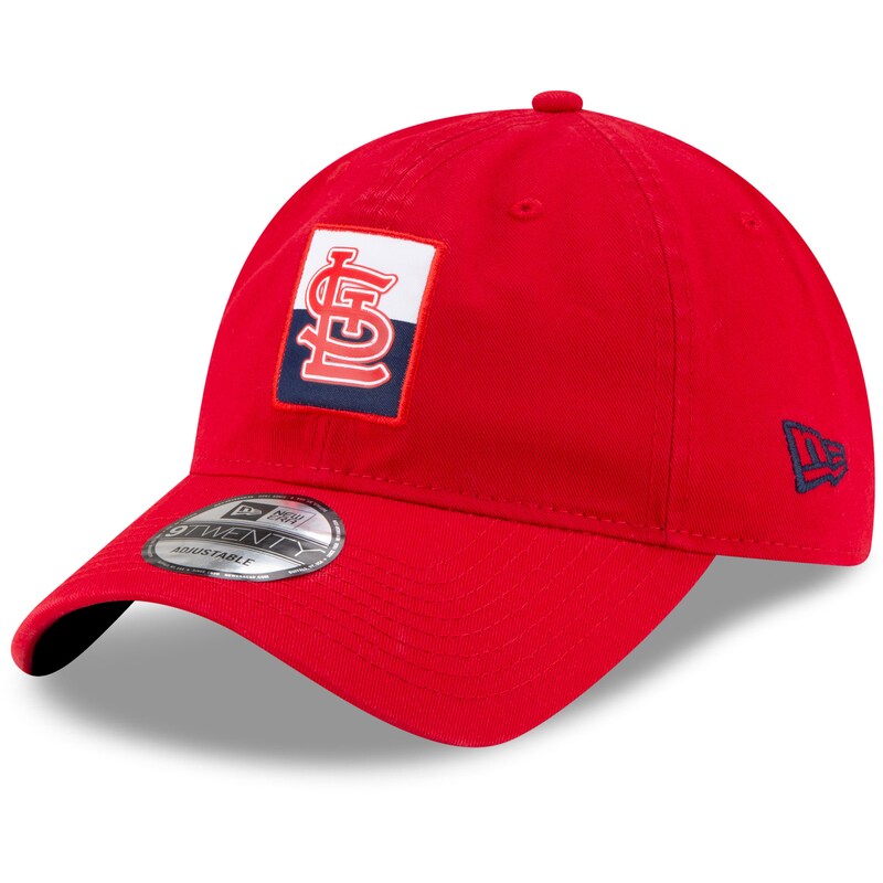 St. Louis Cardinals - Kšiltovka 9TWENTY "Split Logo" - červená, nastavitelná