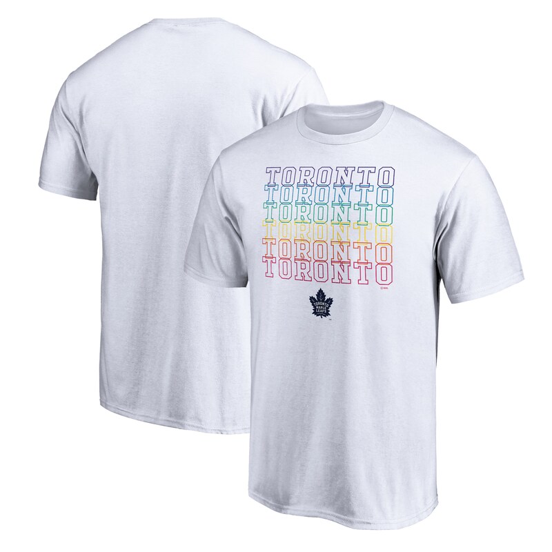 Toronto Maple Leafs - Tričko "City Pride" - bílé