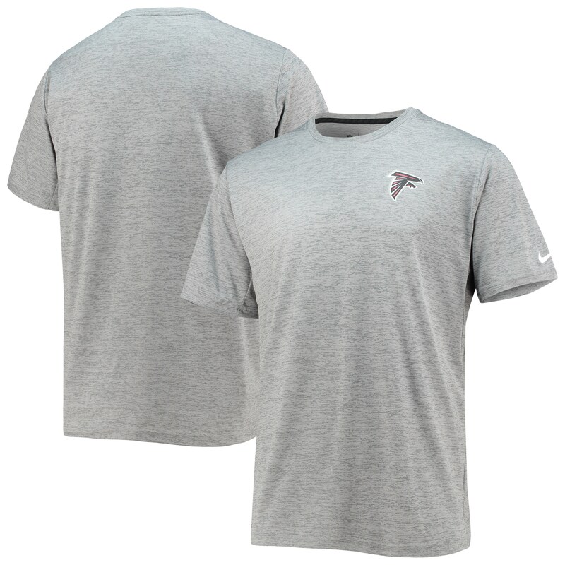 Atlanta Falcons - Tričko "Coaches Performance" - šedé, žíhané