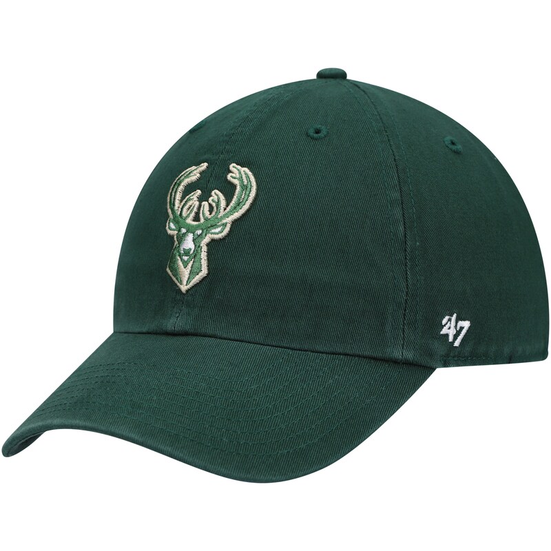 Milwaukee Bucks - Kšiltovka "Logo Clean Up" - zelená, nastavitelná