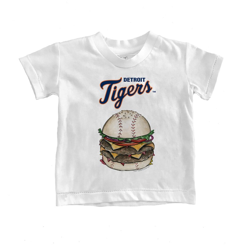 Detroit Tigers - Tričko "Burger" dětské - bílé
