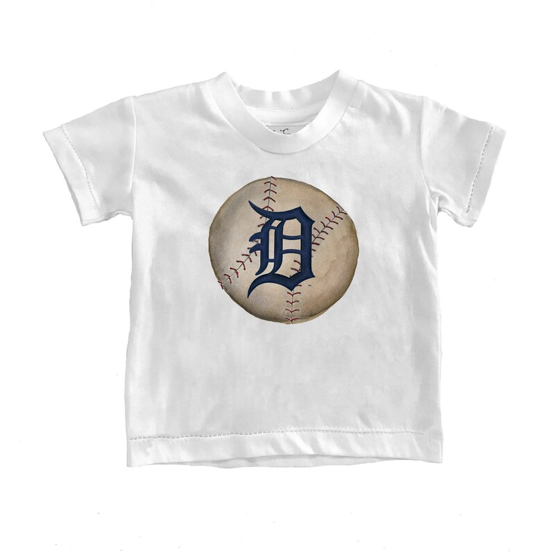 Detroit Tigers - Tričko "Stitched Baseball" dětské - bílé