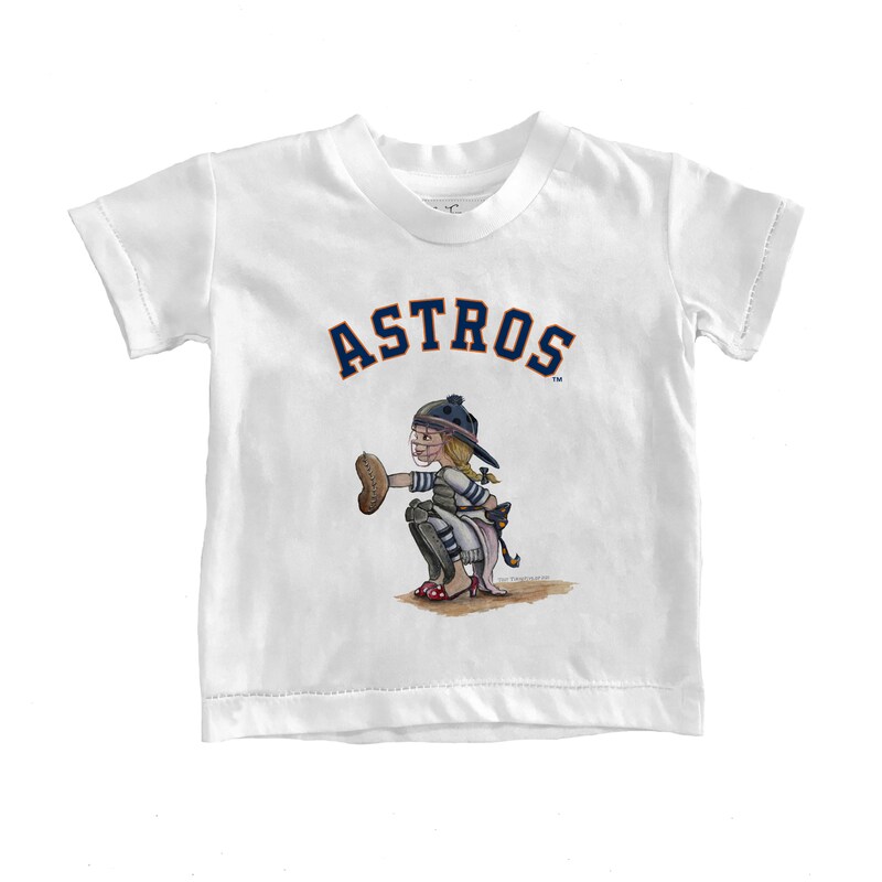 Houston Astros - Tričko "Kate the Catcher" dětské - bílé