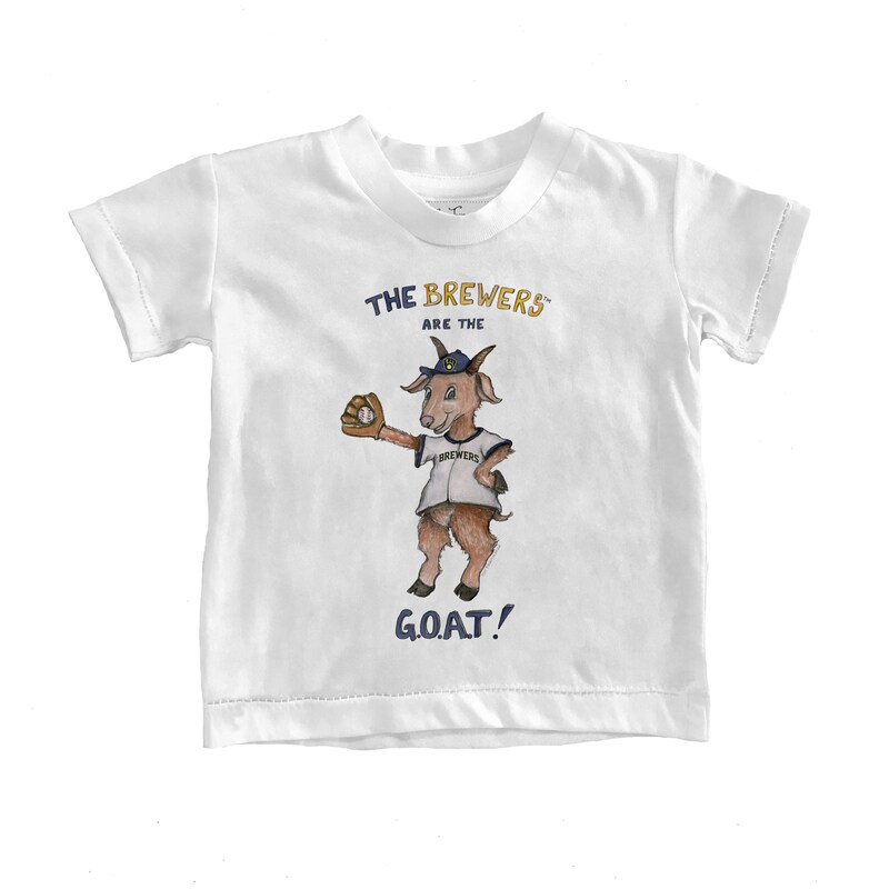 Milwaukee Brewers - Tričko "GOAT" dětské - bílé