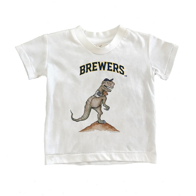 Milwaukee Brewers - Tričko "TT Rex" dětské - bílé