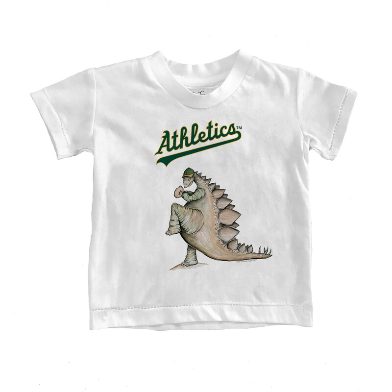 Oakland Athletics - Tričko "Stega" dětské - bílé