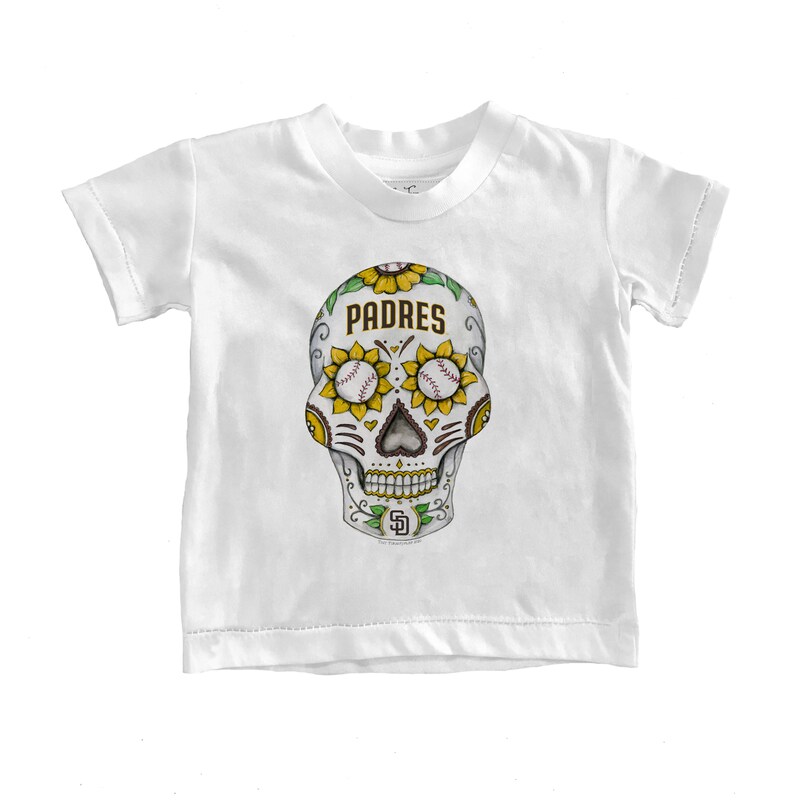 San Diego Padres - Tričko "Sugar Skull" dětské - bílé