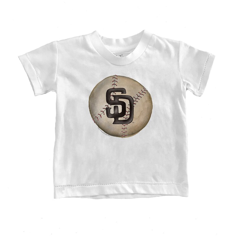 San Diego Padres - Tričko "Stitched Baseball" dětské - bílé