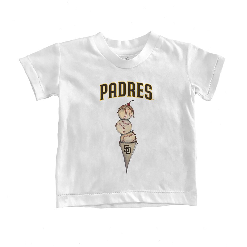 San Diego Padres - Tričko "Triple Scoop" dětské - bílé