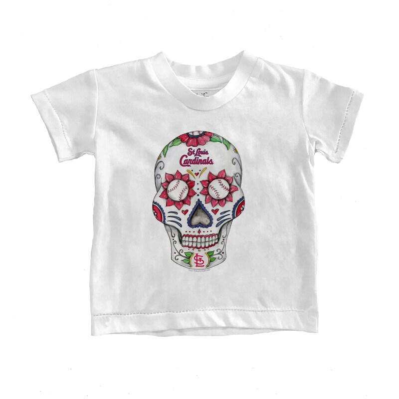 St. Louis Cardinals - Tričko "Sugar Skull" dětské - bílé