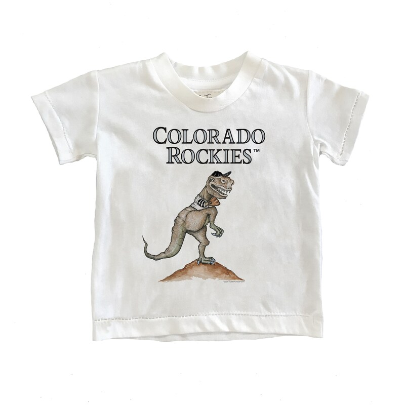Colorado Rockies - Tričko "TT Rex" pro batolata - bílé