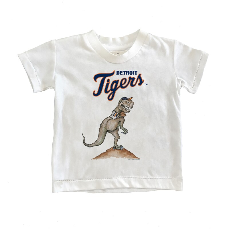 Detroit Tigers - Tričko "TT Rex" pro nemluvňata - bílé