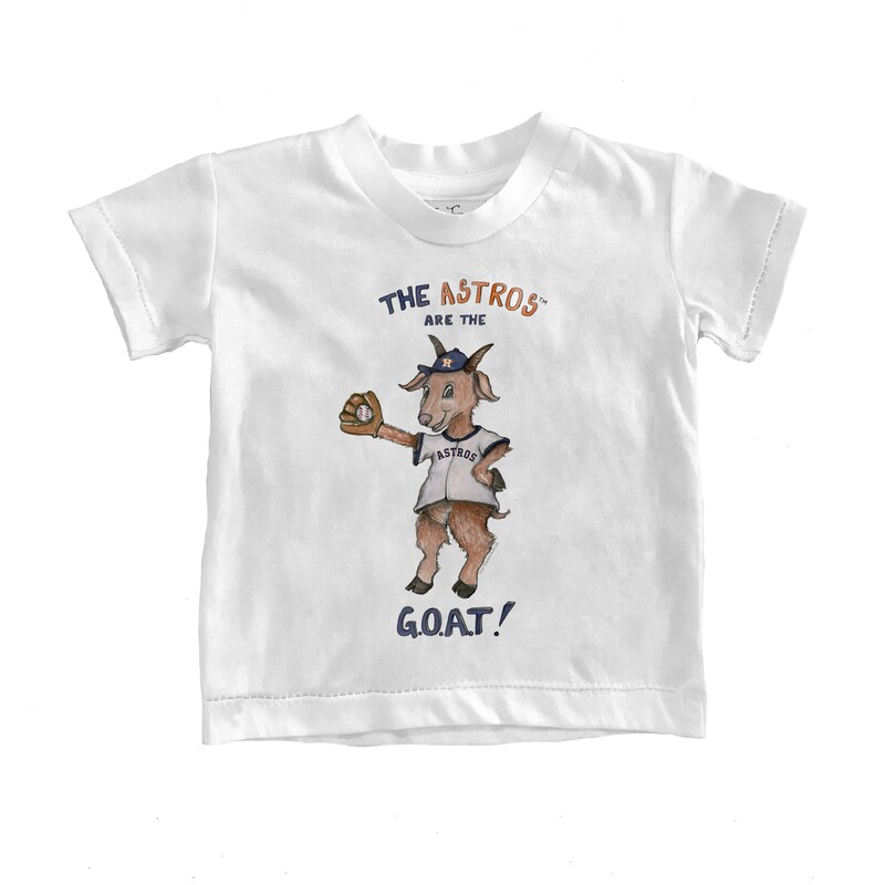 Houston Astros - Tričko "GOAT" pro batolata - bílé