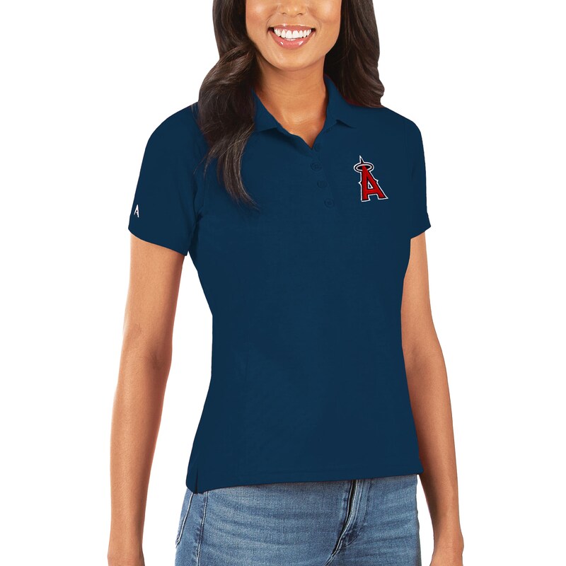 Los Angeles Angels of Anaheim - Tričko s límečkem "Legacy" dámské - námořnická modř, pique