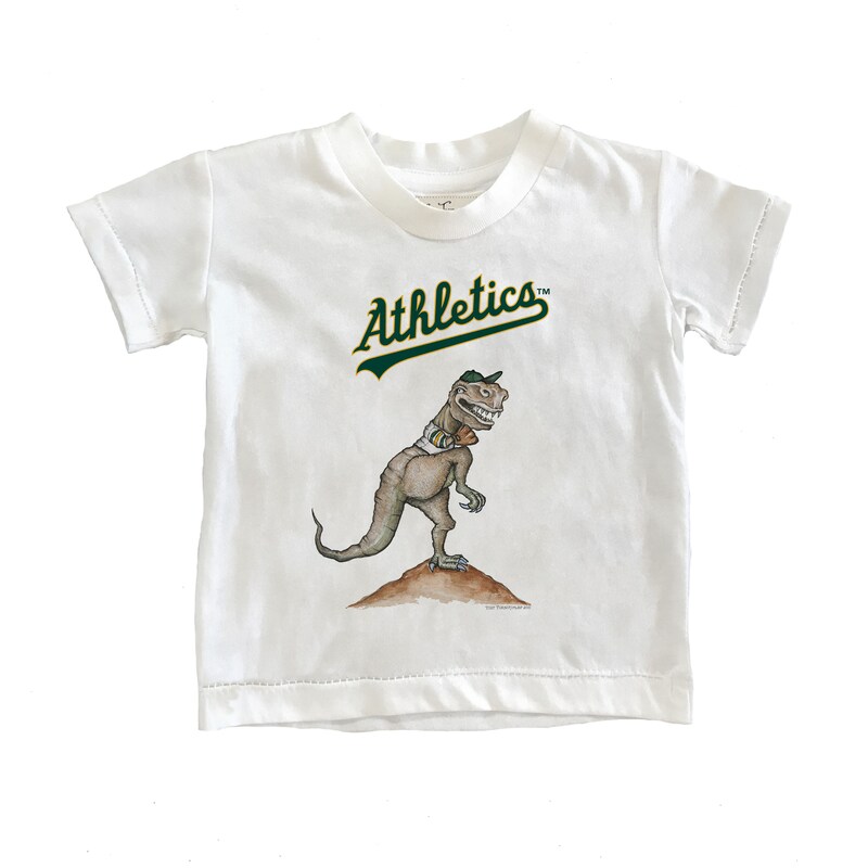 Oakland Athletics - Tričko "TT Rex" dětské - bílé