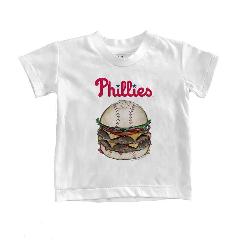 Philadelphia Phillies - Tričko "Burger" pro nemluvňata - bílé