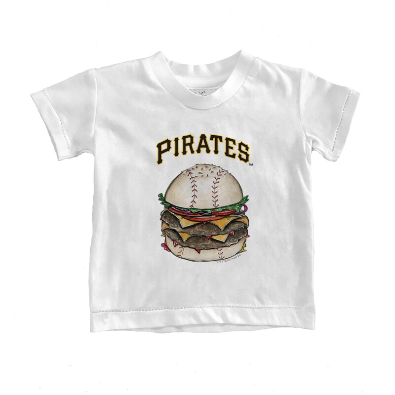 Pittsburgh Pirates - Tričko "Burger" pro nemluvňata - bílé
