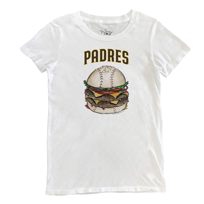 San Diego Padres - Tričko "Burger" dámské - bílé