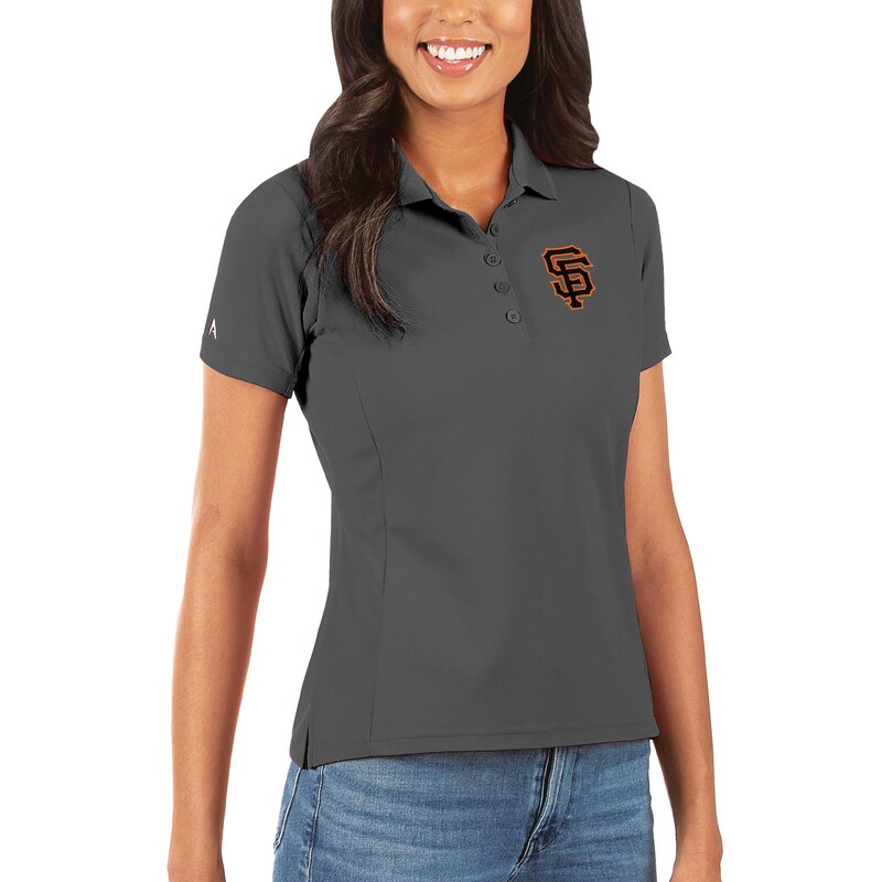 San Francisco Giants - Tričko s límečkem "Legacy" dámské - šedé, pique