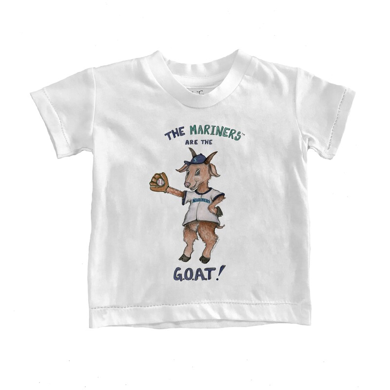 Seattle Mariners - Tričko "GOAT" pro nemluvňata - bílé