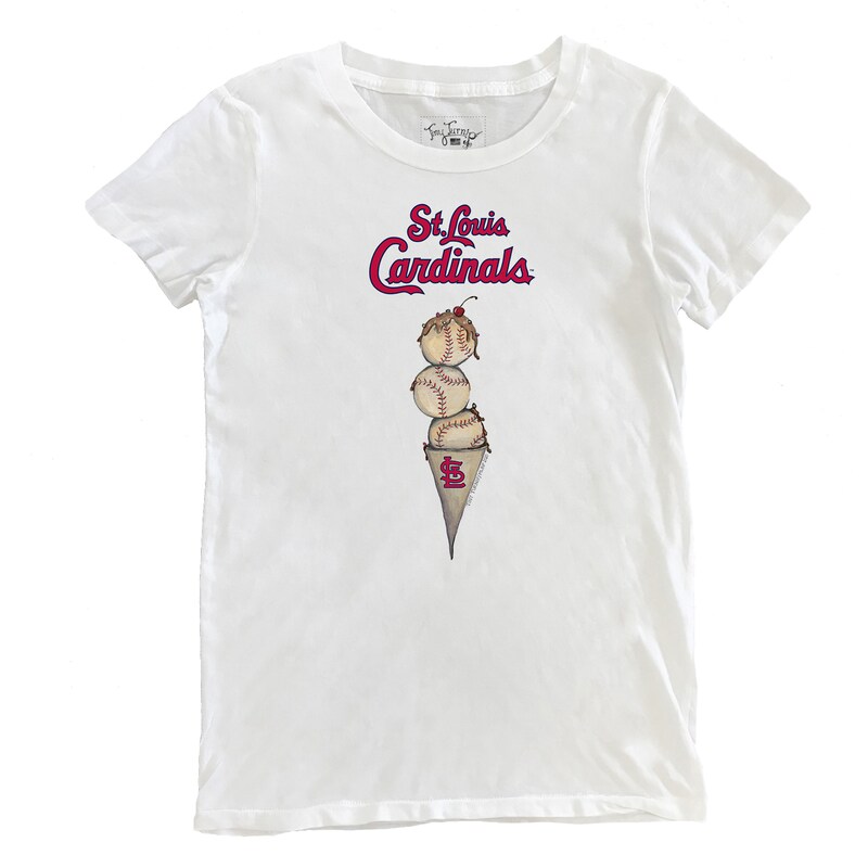 St. Louis Cardinals - Tričko "Triple Scoop" dámské - bílé