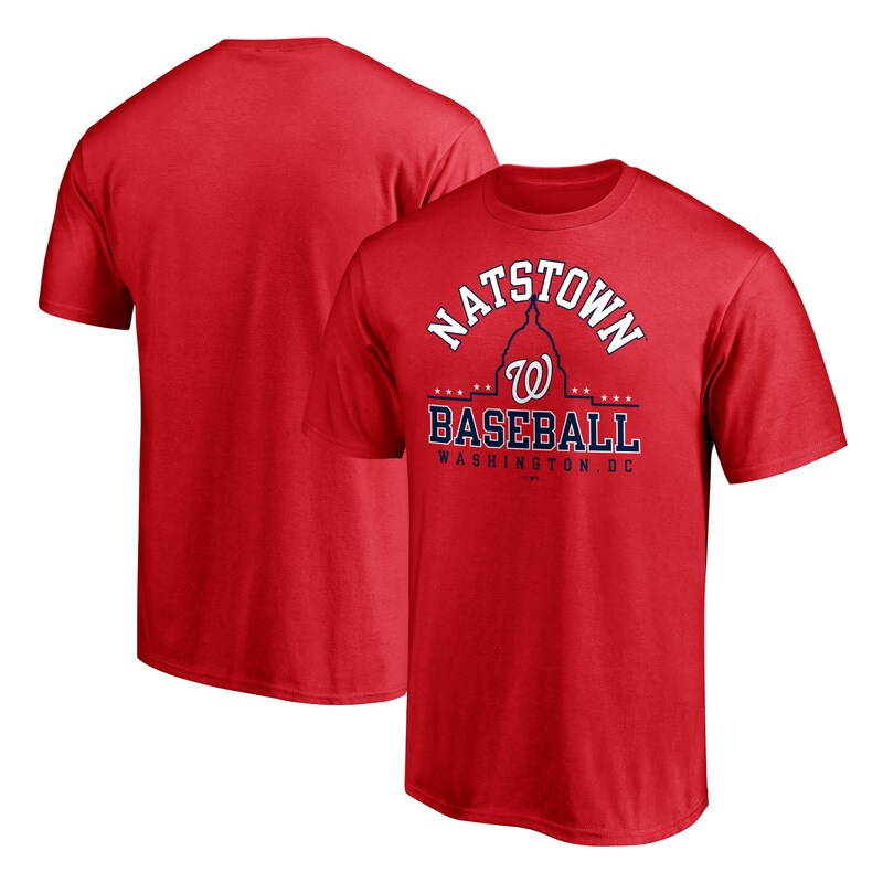Washington Nationals - Tričko "Hometown Logo" - červené