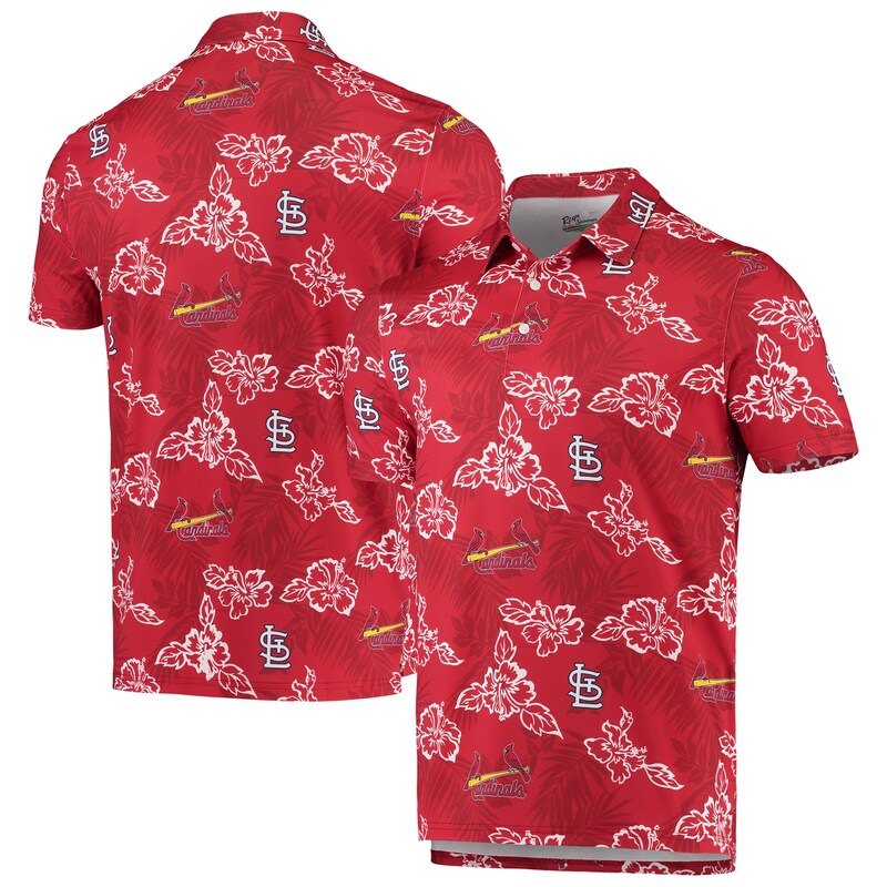 St. Louis Cardinals - Tričko s límečkem "Performance" - červené