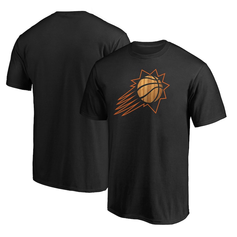 Phoenix Suns - Tričko "Hardwood Logo" - černé