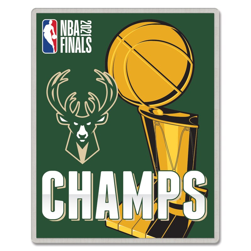 Milwaukee Bucks - Brož - 2021, NBA Champions, sběratelská