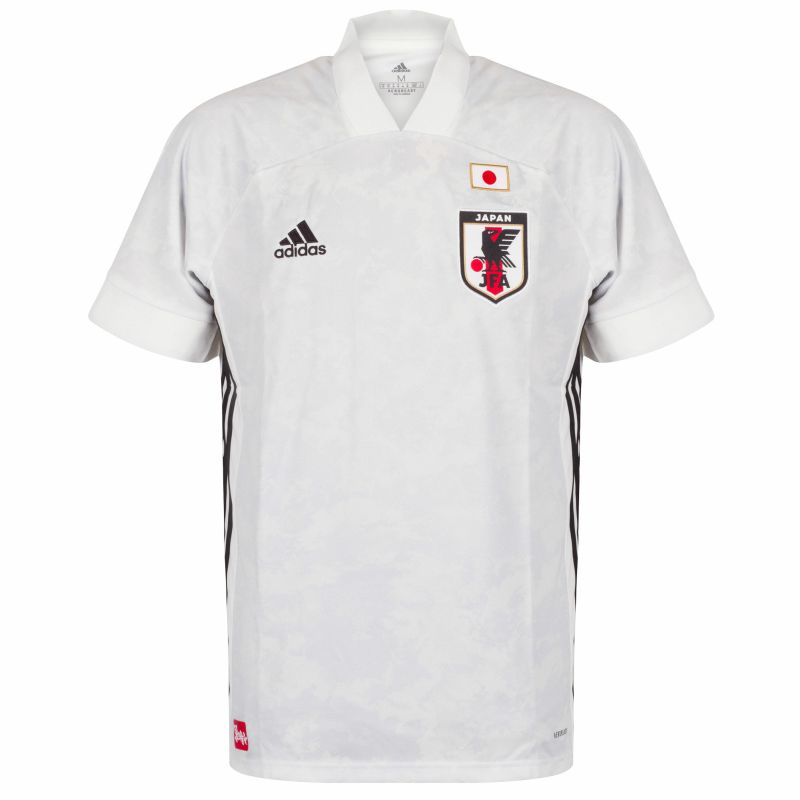 Japonsko - Dres fotbalový - bílý, sezóna 2020/21, venkovní