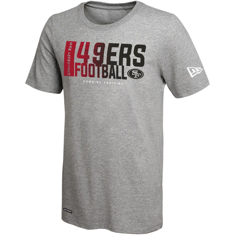 San Francisco 49ers - Tričko "Game On" - autentické, šedé, žíhané