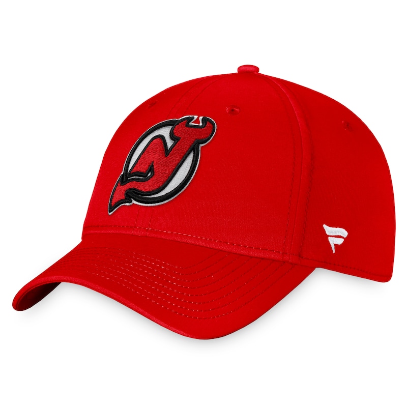 New Jersey Devils - Kšiltovka "Primary Logo Core" - ohnutý kšilt, červená