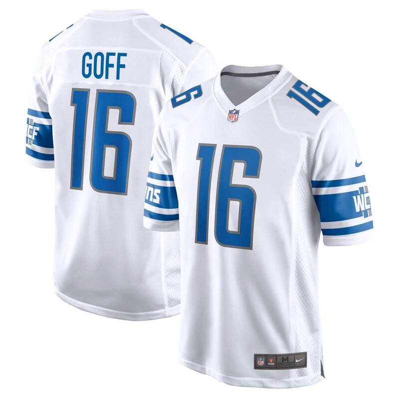 Detroit Lions - Dres fotbalový - bílý, Jared Goff