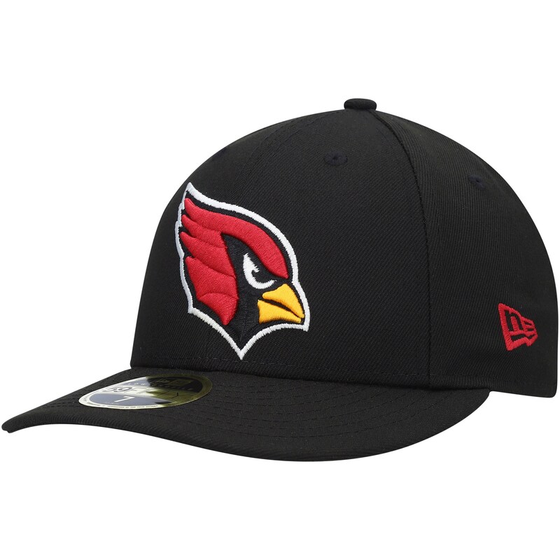Arizona Cardinals - Kšiltovka 59FIFTY pevná "Omaha" - nižší profil, černá