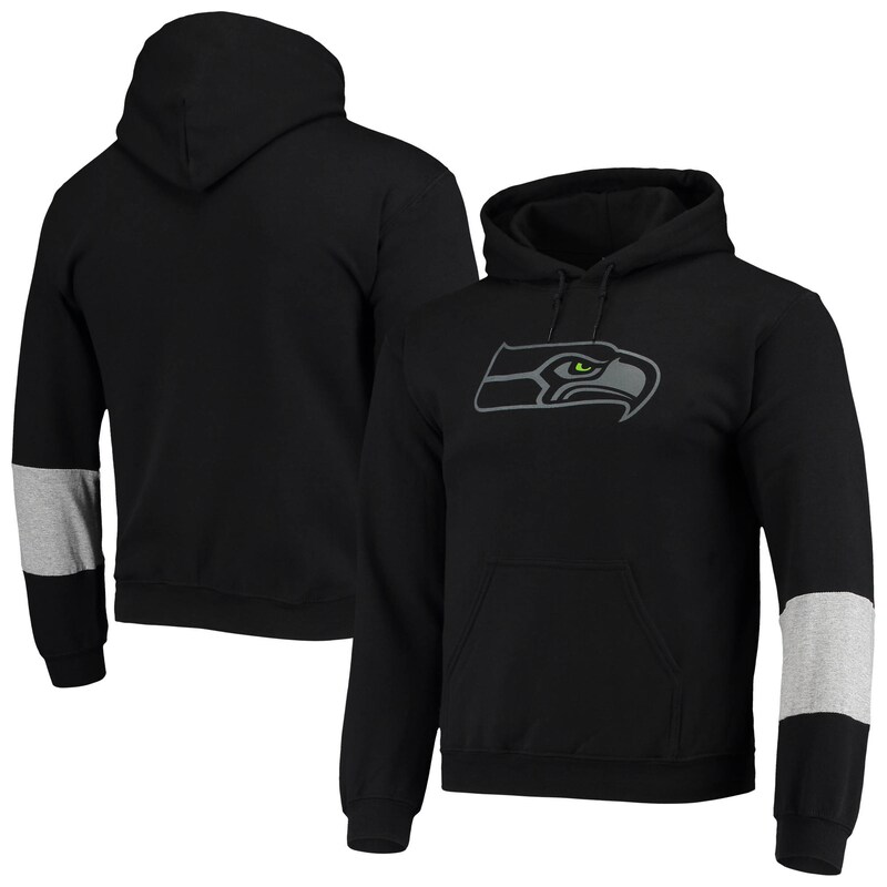 Seattle Seahawks - Mikina s kapucí "Sustainable" - černá