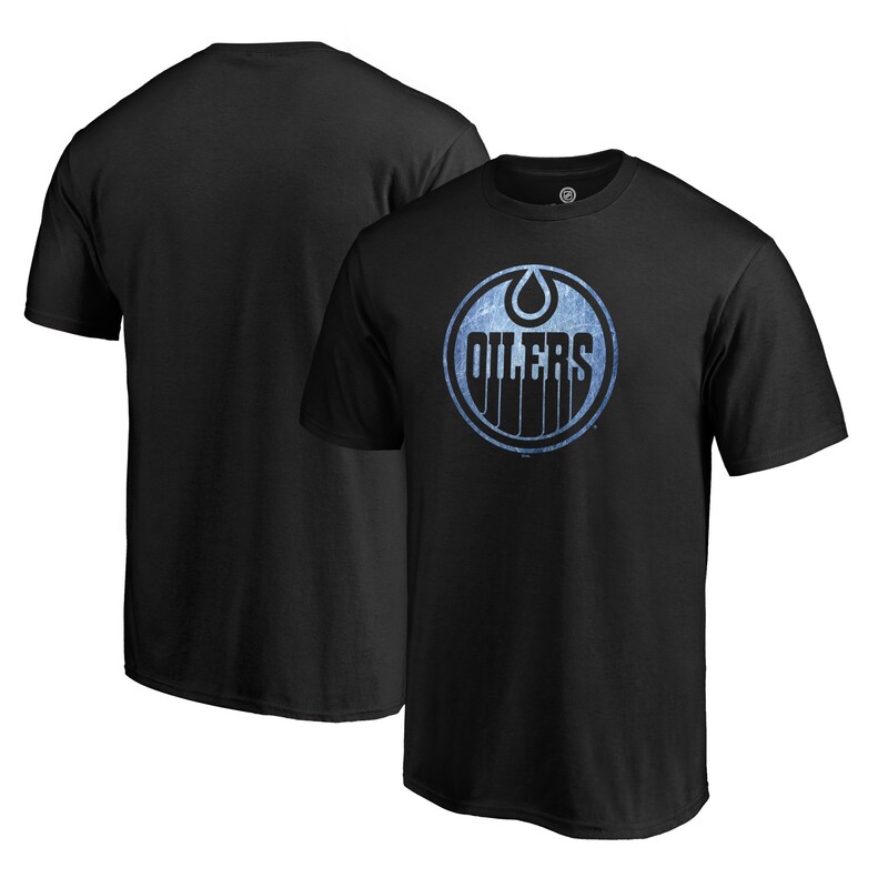 Edmonton Oilers - Tričko "Pond Hockey Premium" - černé