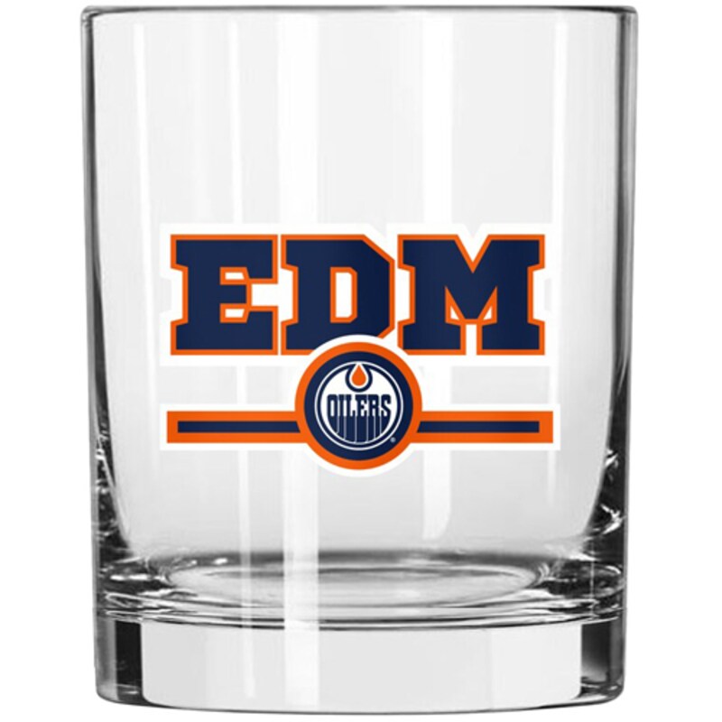 Edmonton Oilers - Sklenička "Letterman" (0,41 l)