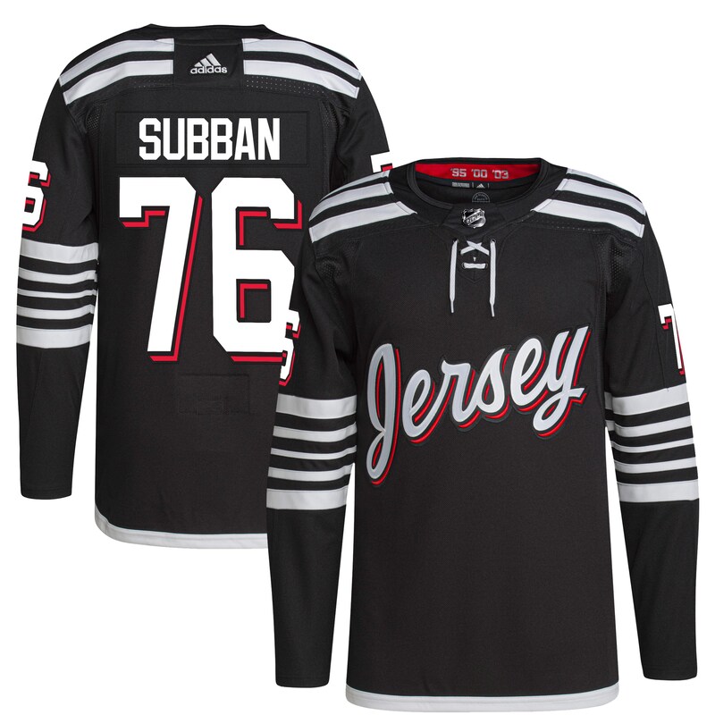 New Jersey Devils - Dres hokejový - Primegreen, sezóna 2021/22, autentický, černý, třetí sada, P.K. Subban