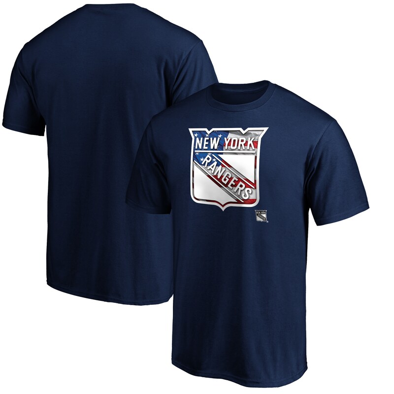 New York Rangers - Tričko "Banner Wave Premium" - námořnická modř