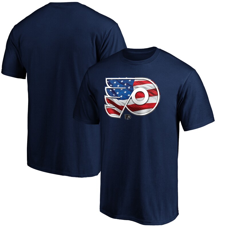 Philadelphia Flyers - Tričko "Banner Wave Premium" - námořnická modř