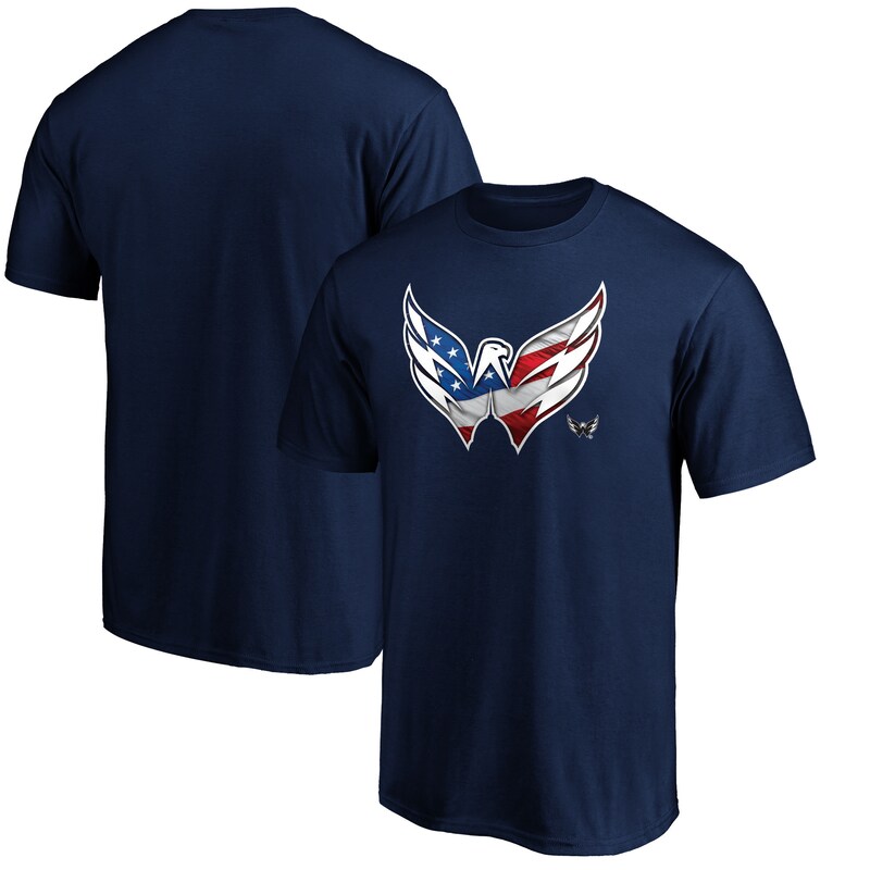 Washington Capitals - Tričko "Banner Wave Premium" - námořnická modř