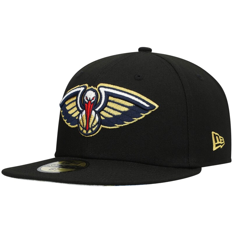 New Orleans Pelicans - Kšiltovka 59FIFTY pevná - s nápisem, černá