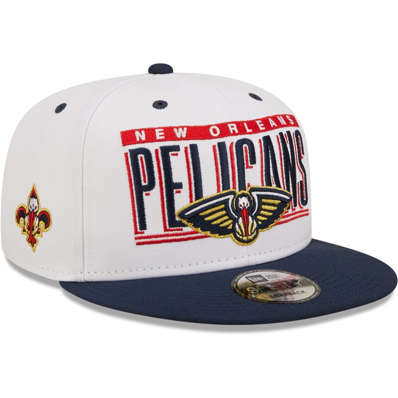 New Orleans Pelicans - Kšiltovka 9FIFTY "Title" - retrostyl, modrobílá, snapback