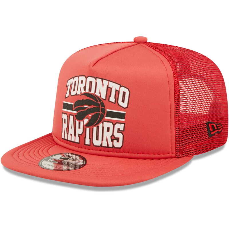 Toronto Raptors - Kšiltovka 9FIFTY "Logo A Frame Trucker" - snapback, červená