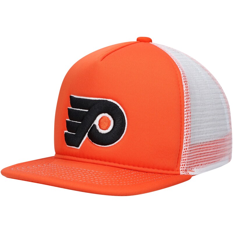 Philadelphia Flyers - Kšiltovka "Front Trucker" dětská - oranžová, snapback, pěnová