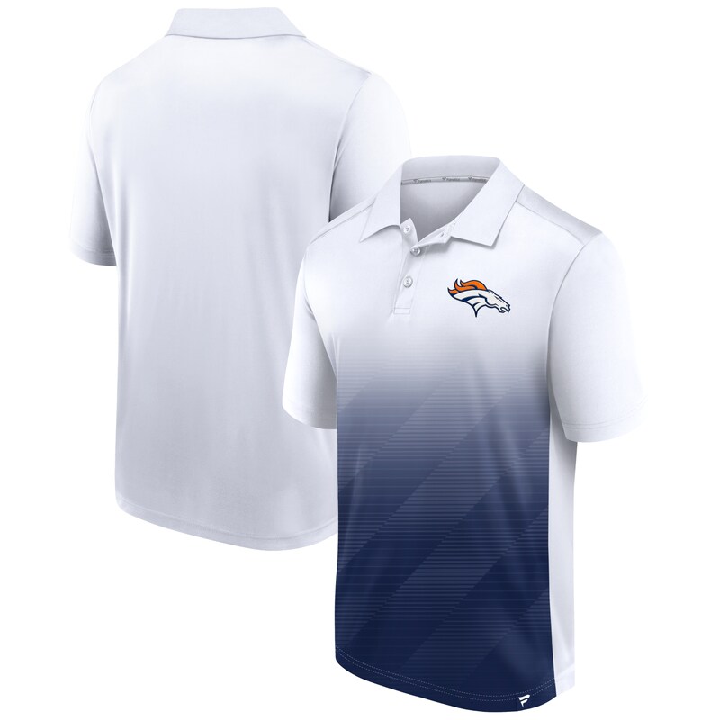 Denver Broncos - Tričko s límečkem "Parameter" - modrobílé