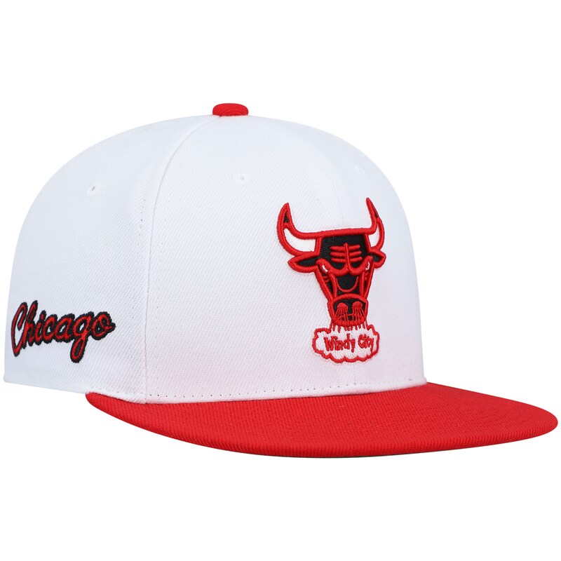 Chicago Bulls - Kšiltovka - bíločervená, Hardwood Classics, snapback
