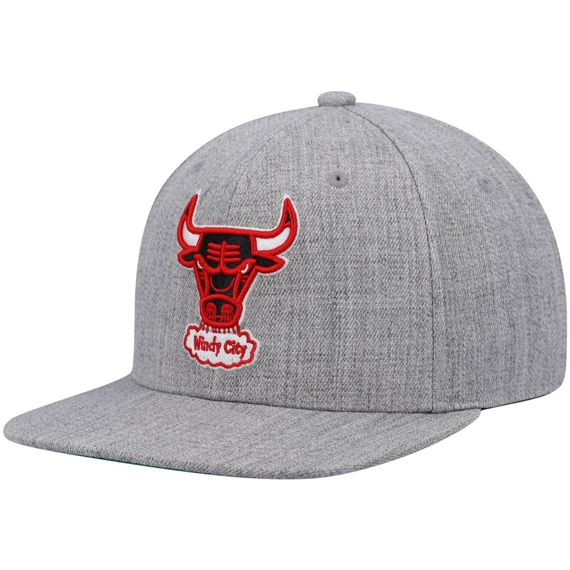 Chicago Bulls - Kšiltovka "2.0" - šedá, Hardwood Classics, snapback, žíhaná