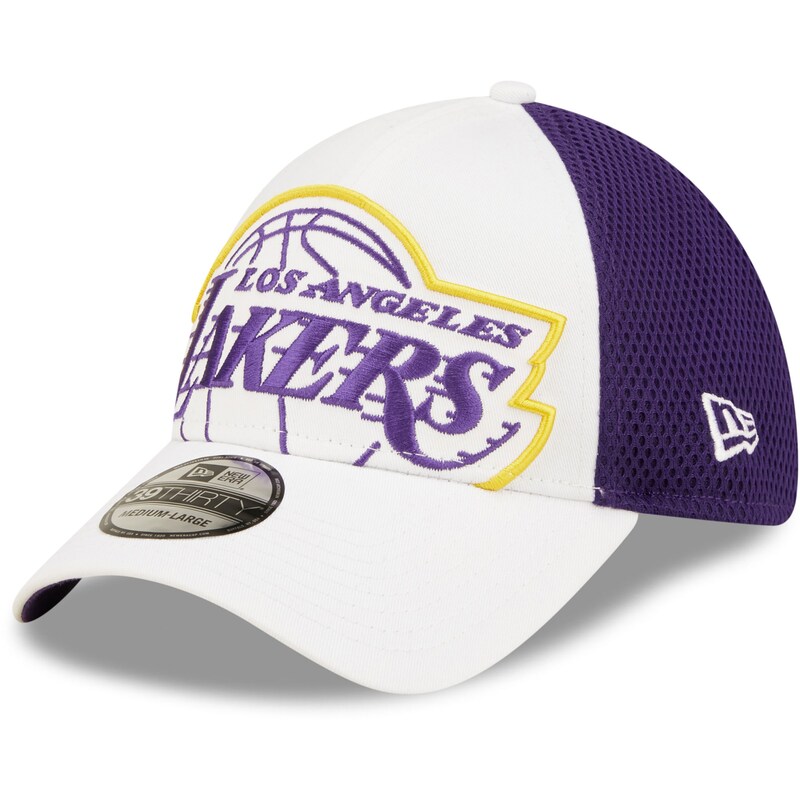 Los Angeles Lakers - Kšiltovka 39THIRTY "Large Logo" - ohnutý kšilt, bílofialová